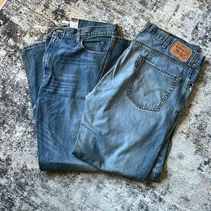 Bundle of LEVI jeans